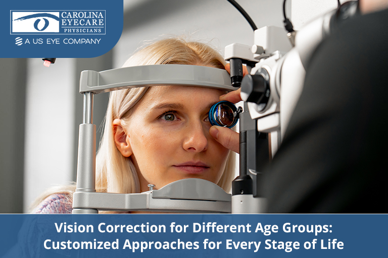 Vision Correction for Different Age Groups